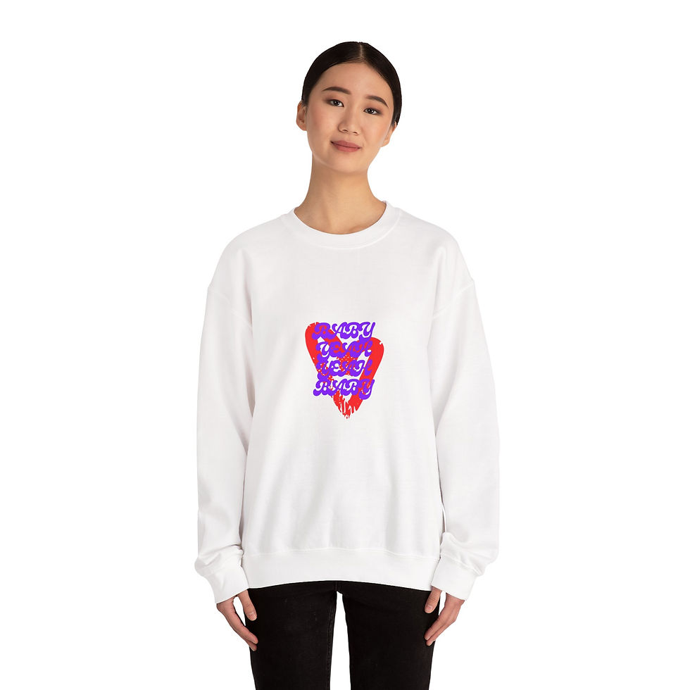 Baby Yeah Yeah Baby Unisex Heavy Blend Crewneck Sweatshirt 