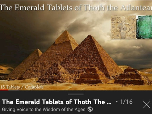 The Emerald Tablets Of Thoth