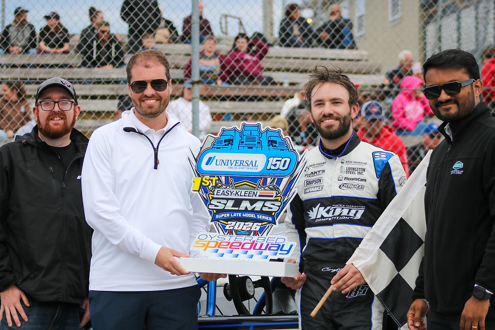 Cory Hall Keeps Stranglehold on Oyster Bed Speedway; Wins Universal Truck and Trailer 150!