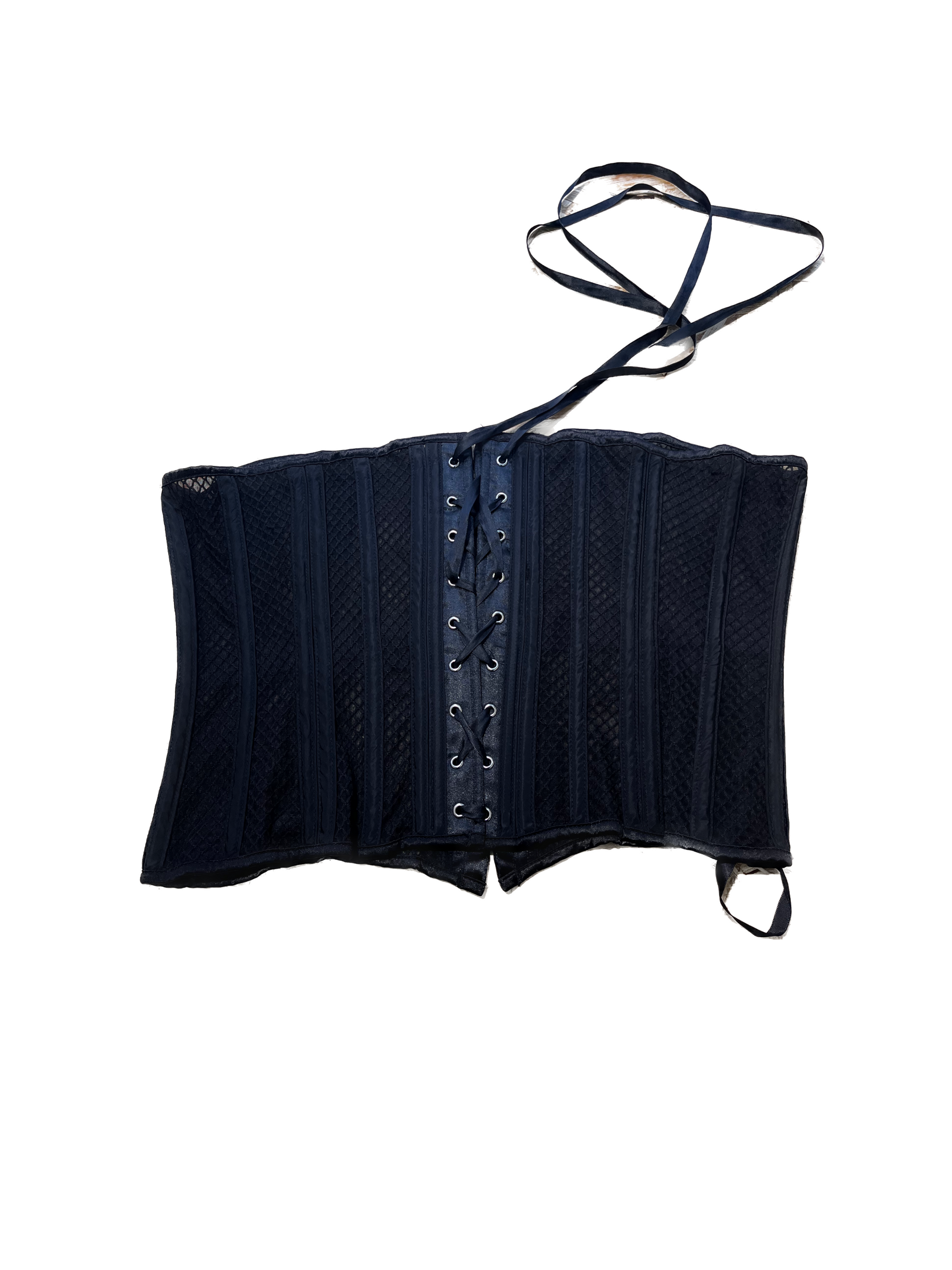 Corset résille Y2K