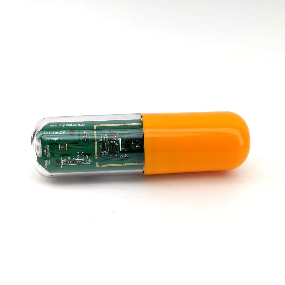 Thumbnail: RAPT Pill Hydrometer & Thermometer (includes 18650Mah battery)