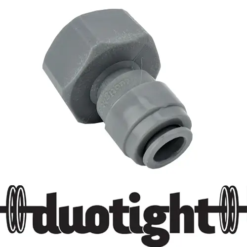 Thumbnail: duotight - 8mm (5/16”) Female x 5/8” Female Thread (suits Keg Couplers and Tap S