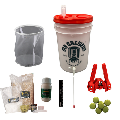 20L Beer Brewing Kit with 25L Siphonless Fermenter (Food Grade) MyBrewery