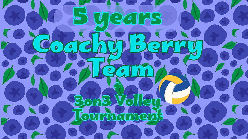 Εκδήλωση: 5 χρόνια CBT, κοπή πίτας και tour Volley 3on3