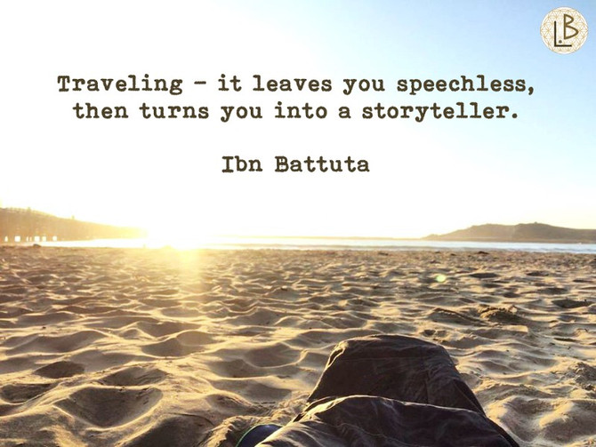 What traveling brings to my professional life.