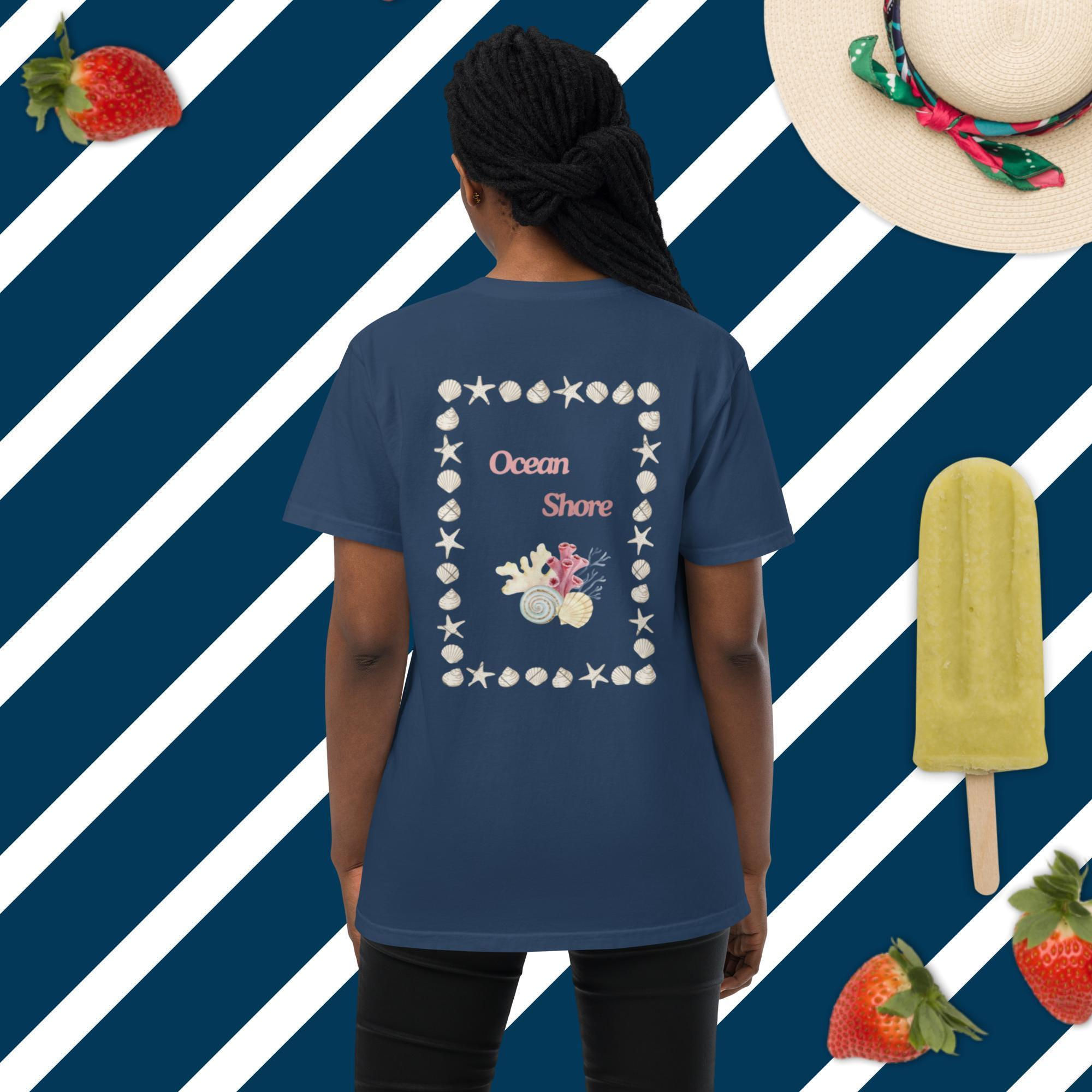 OCEAN SHORE Comfort Colors Unisex garment-dyed pocket t-shirt