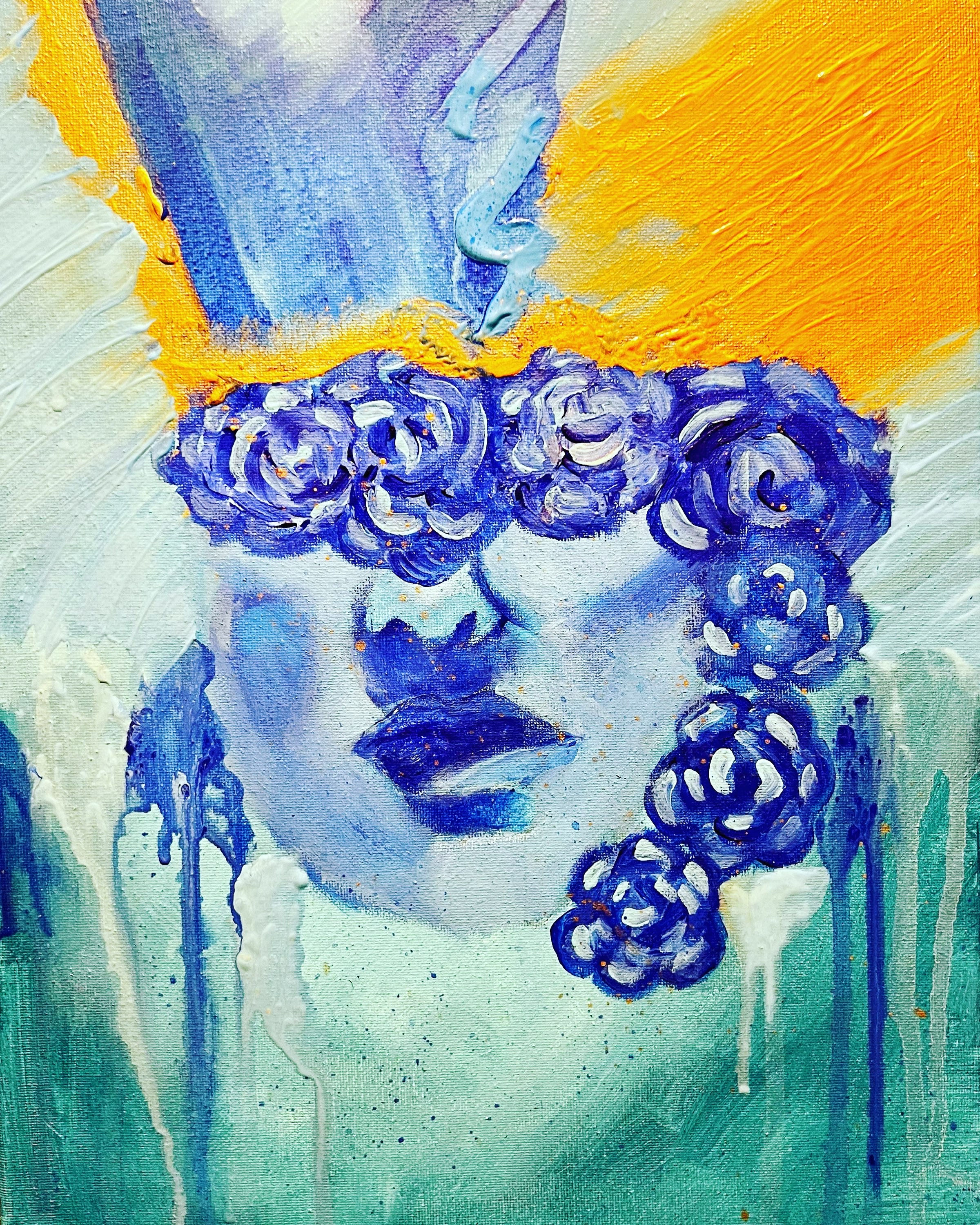 Original Thought Process Acrylic Painting