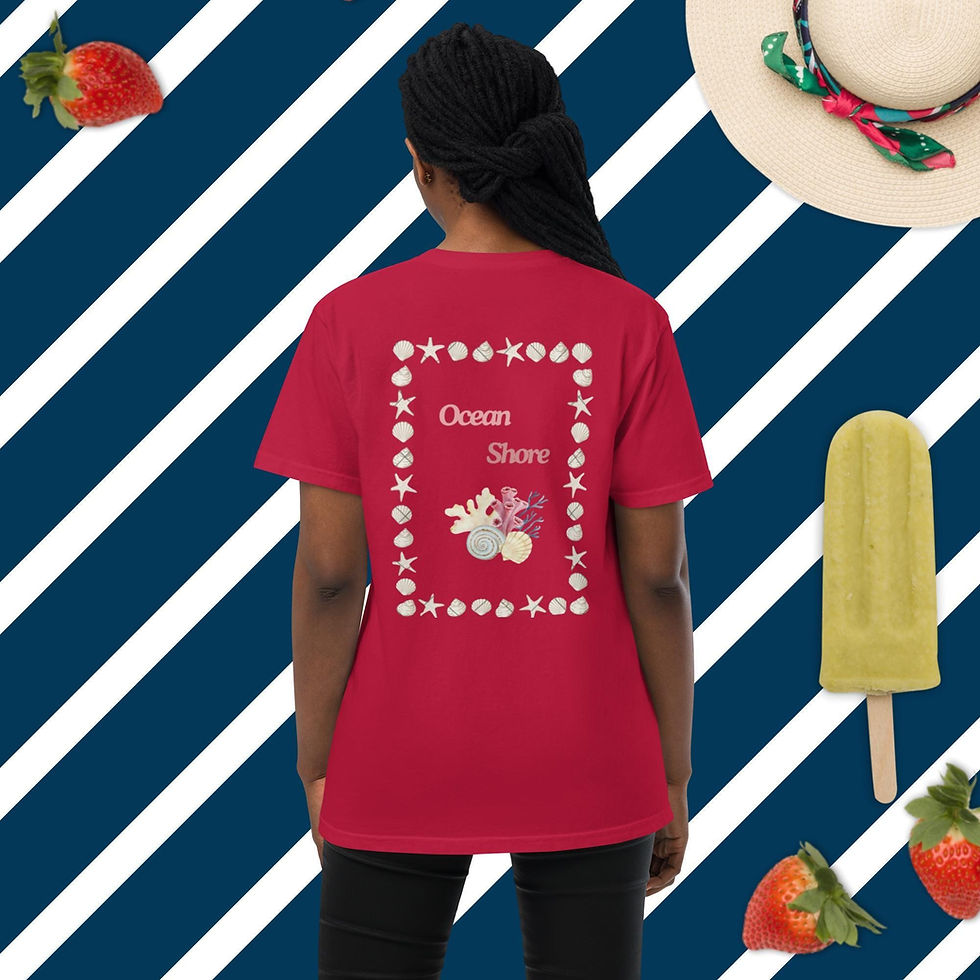 Thumbnail: OCEAN SHORE Comfort Colors Unisex garment-dyed pocket t-shirt