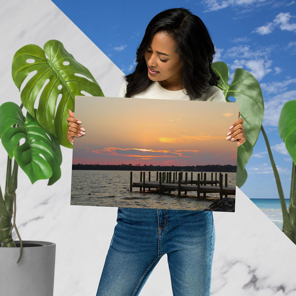 Thumbnail: Sunset Dock Poster 2