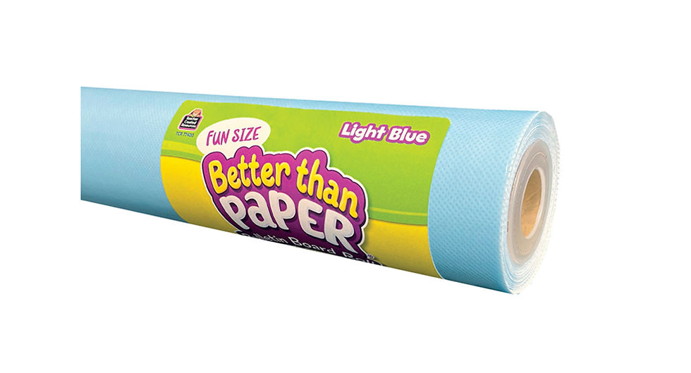 12FTX18IN LT BLUE BETTER THAN PAPER FUN SIZE