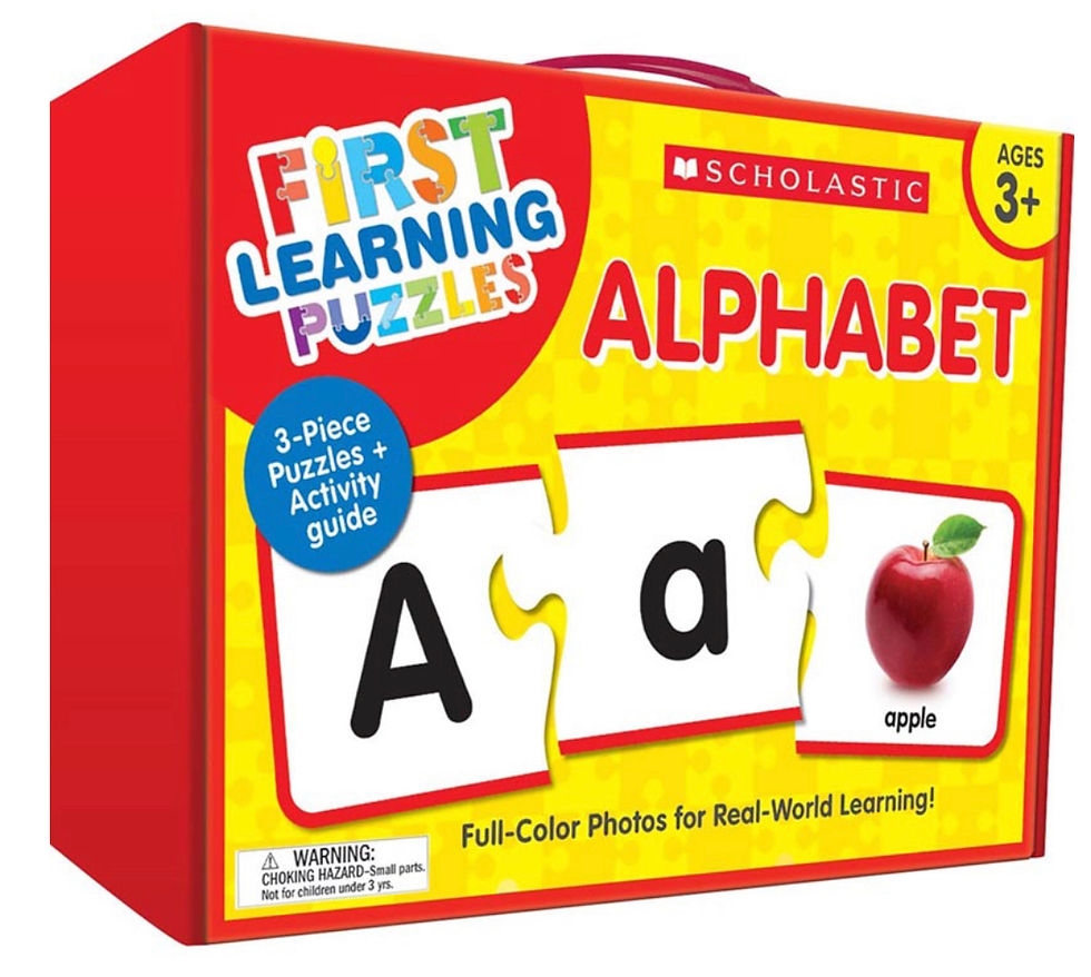 FIRST LEARNING PUZZLES ALPHABET