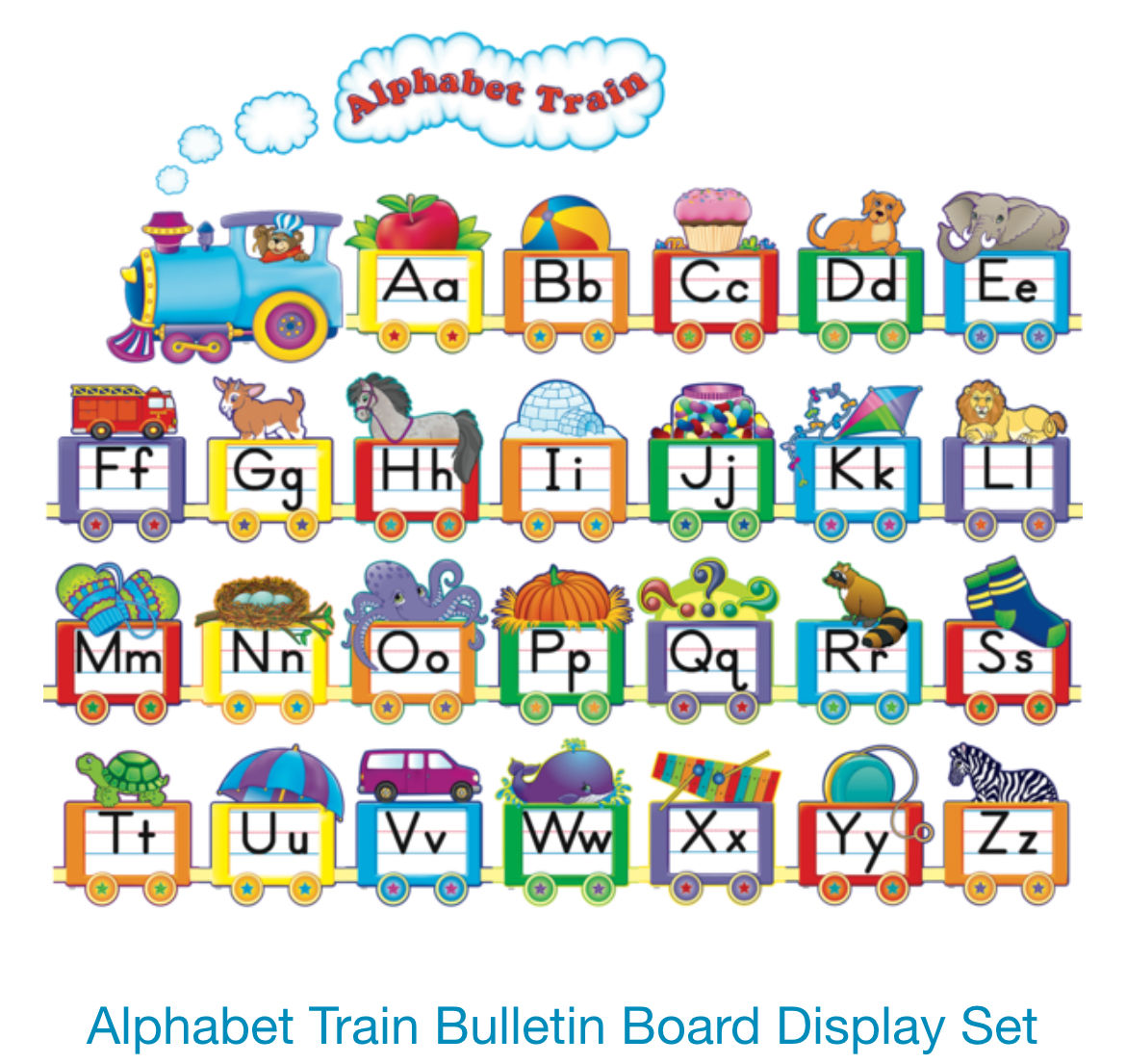Alphabet Train Bulletin Board 