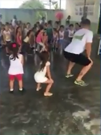 Atividade para crianças do Centro Educacional Infantil Professora Gislene Costa