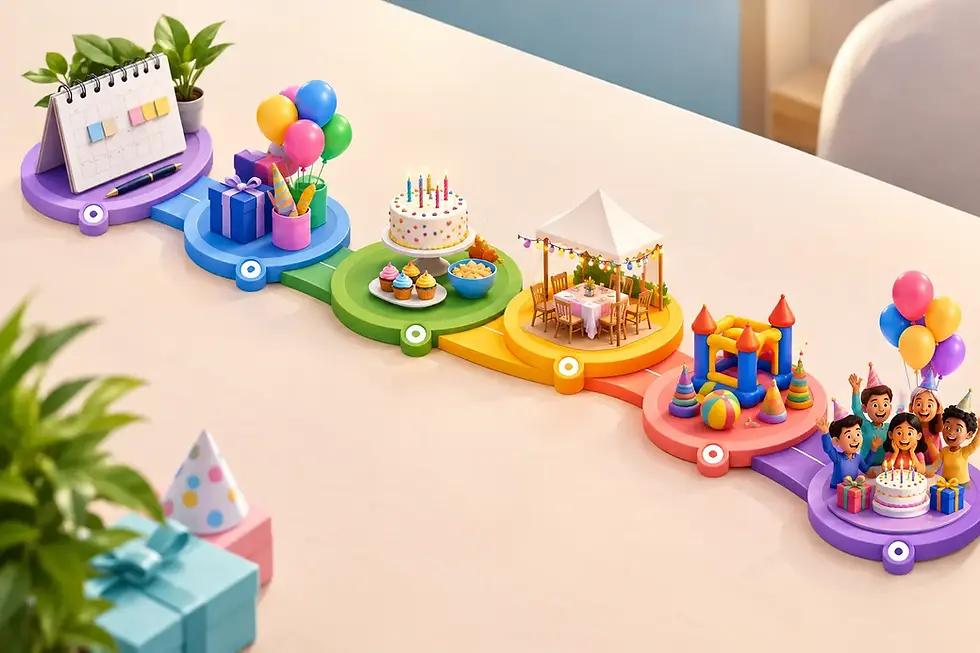 Timeline for Birthday Parties That Actually Flows