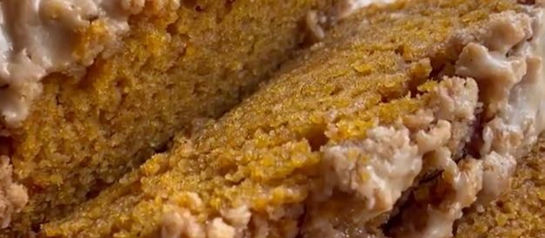 Bake a Delicious, Sweet Streusel Pumpkin Loaf this Fall