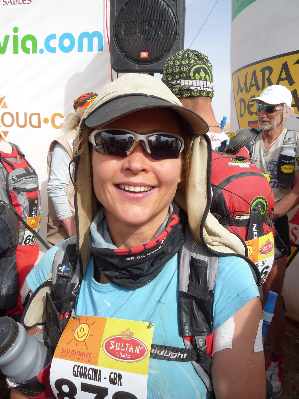 Start of MdS day 2 - still looking clean!