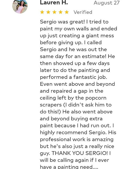 Sergio Bayate Painting Best Painter In South Flrioda