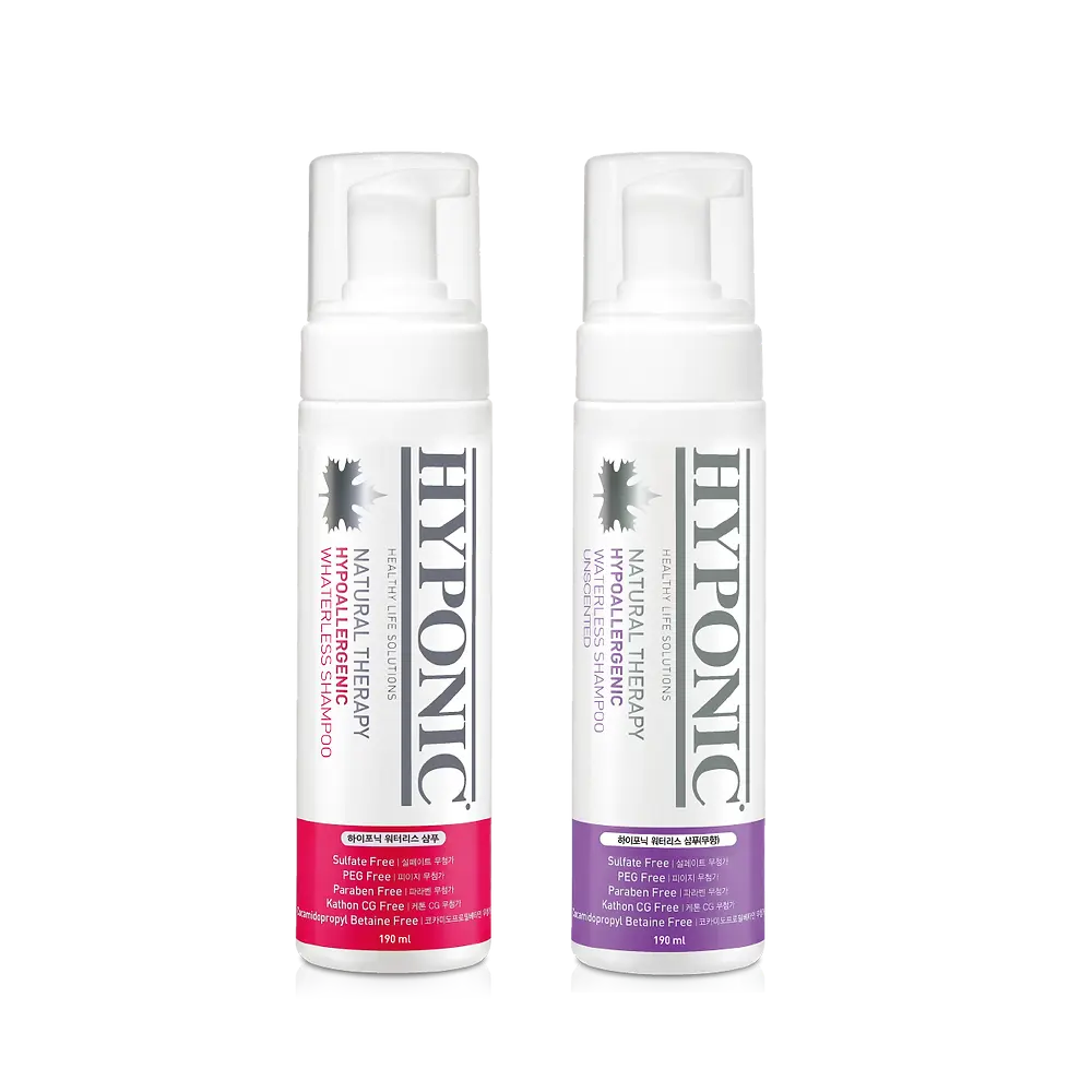HYPONIC 極致低敏寵物乾洗泡沫 Hypoallergenic Waterles Shampoo (For All Pets)