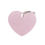 縮圖：MY FAMILY Basic Big Aluminum Pink Heart ID Tag