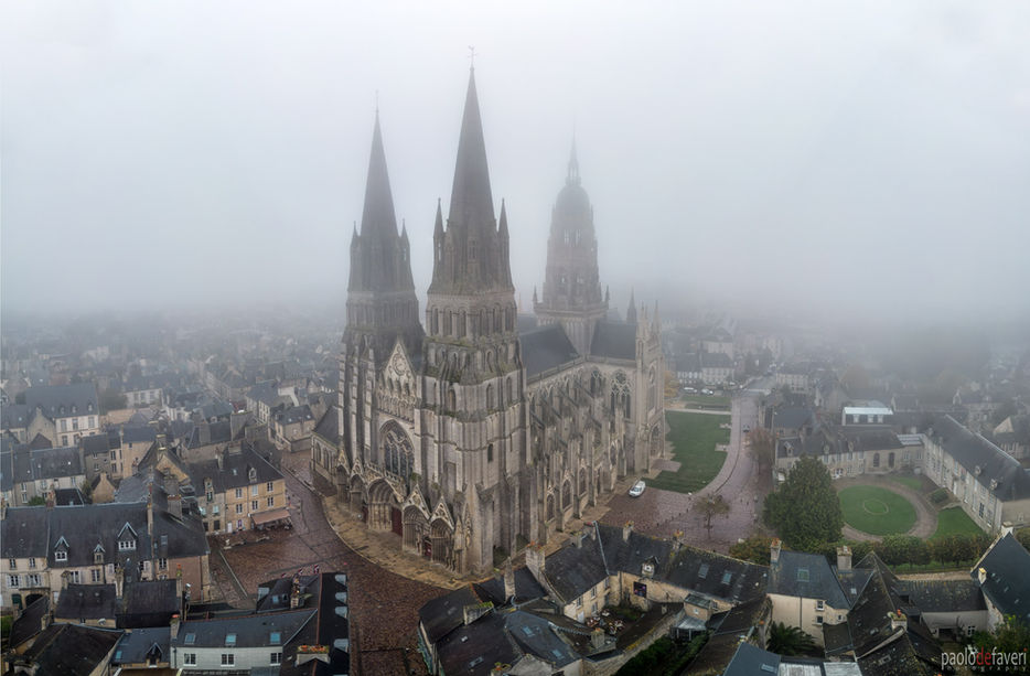 The gothic cathedral of Bayeux
