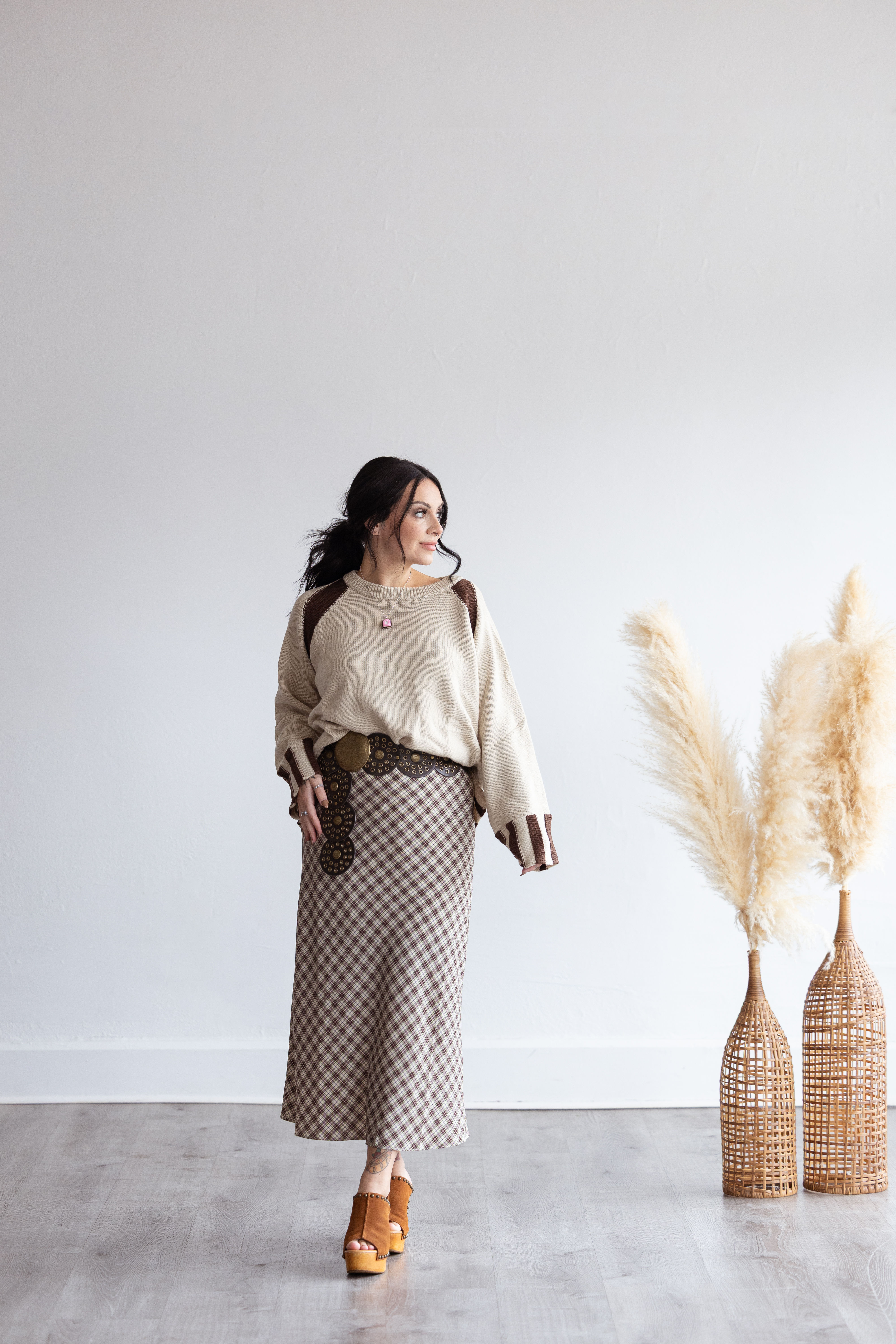 SADDLE STITCH SWEATER