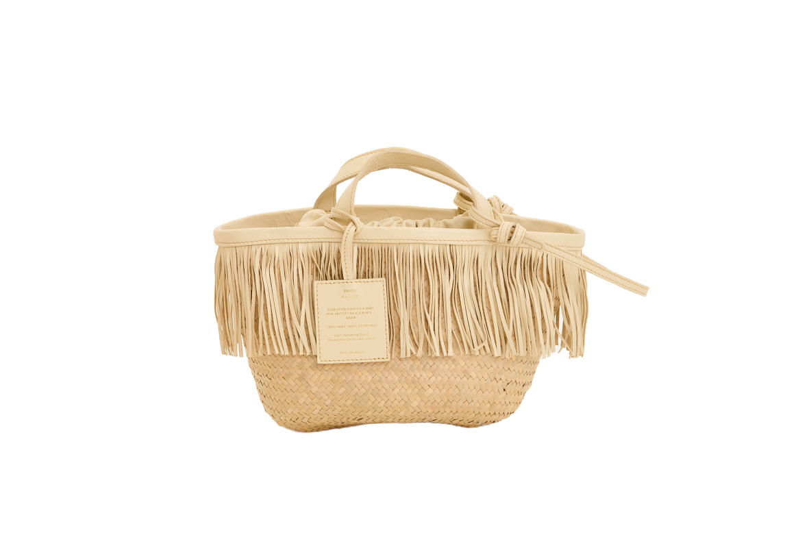 Cesta Palha P Franja