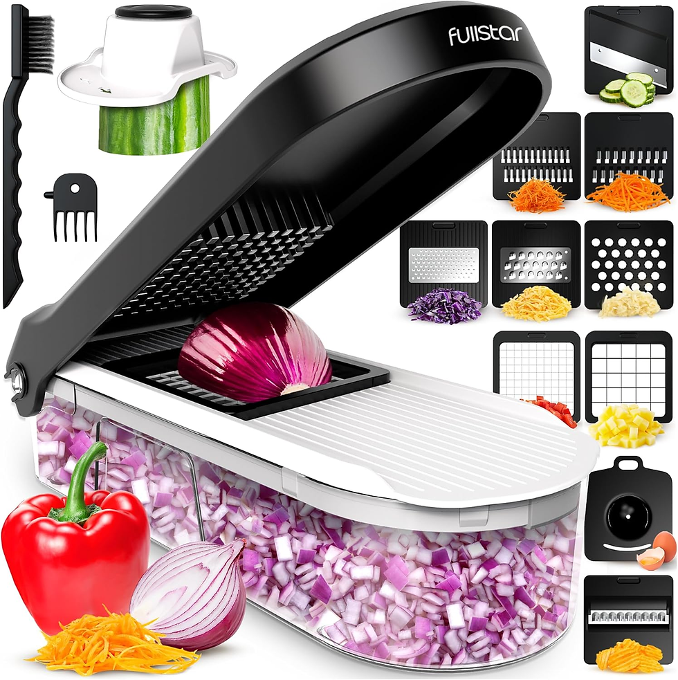 Thumbnail: Vegetable Chopper & Mandoline Slicer for Onion, Cucumber, Tomato, Salad, Potato,