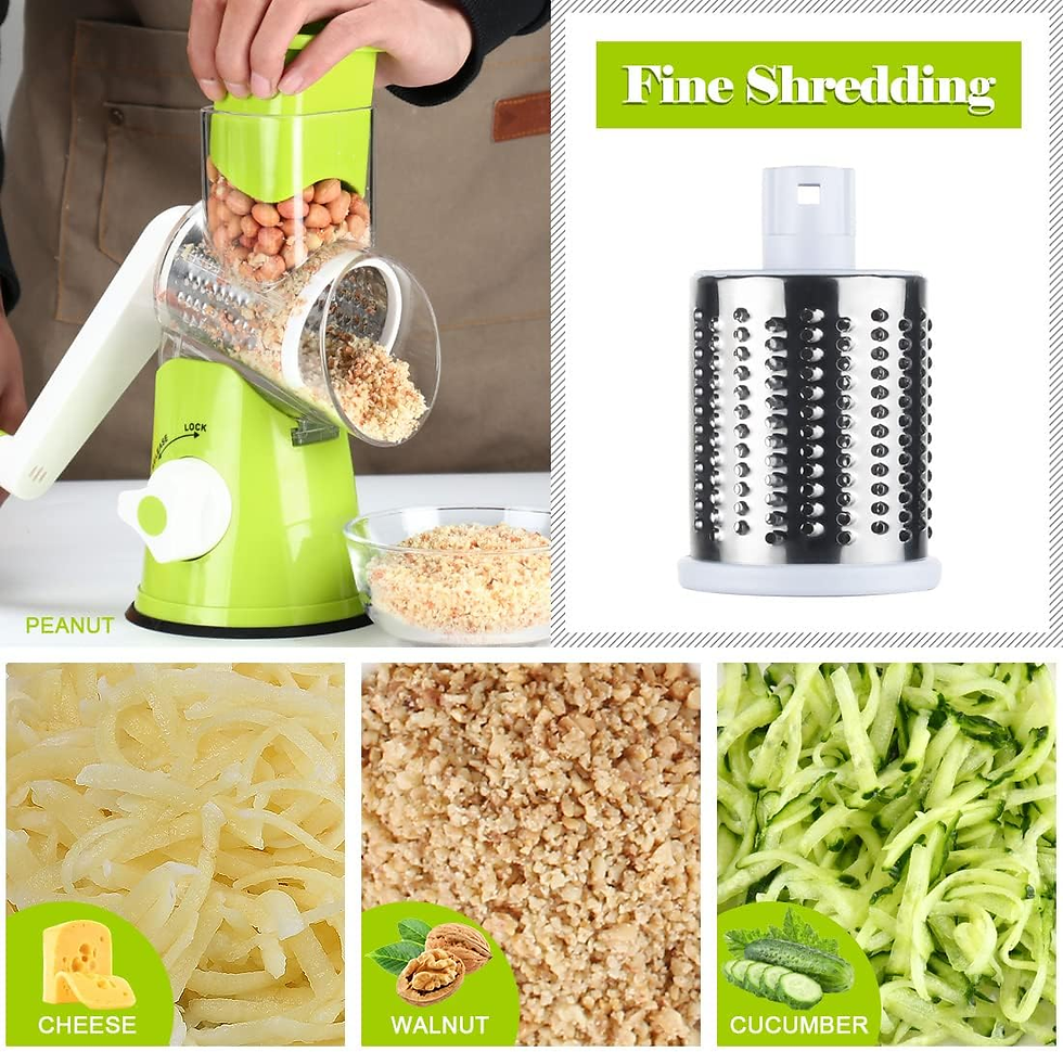 Thumbnail: Easy-To-Use Manual Rotary Cheese Grater