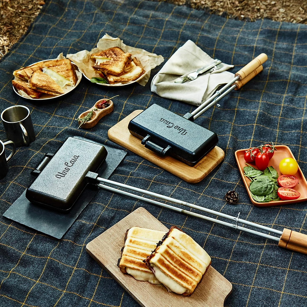 Thumbnail: Cast Iron Pie Iron - Campfire Pie Iron Sandwich Maker