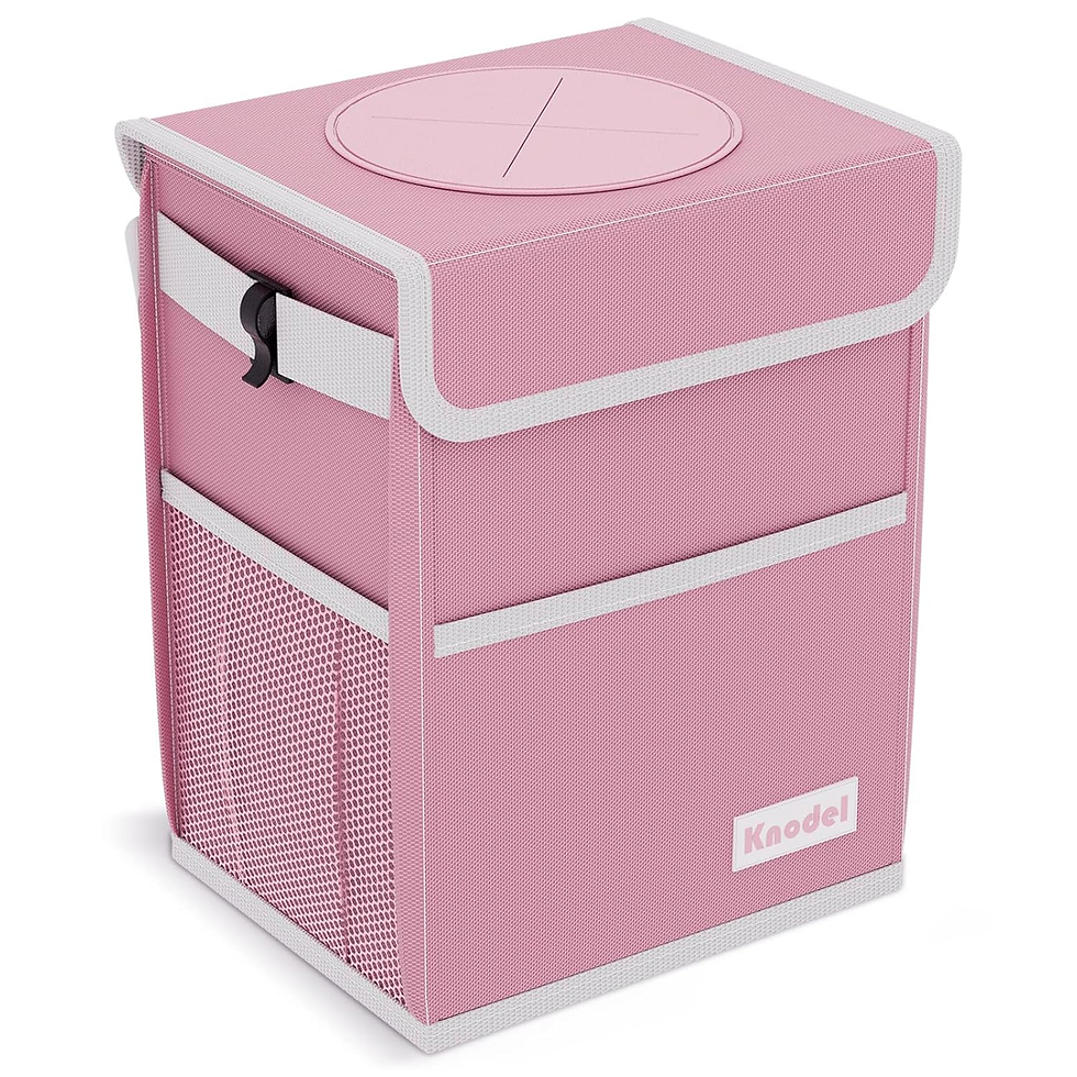 Thumbnail: Leak and Waterproof Car Garbage Can with Lid