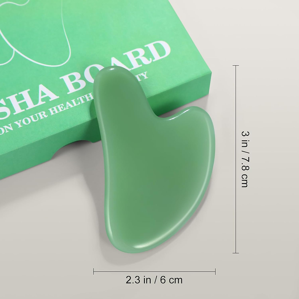 Thumbnail: Gua Sha Facial Tools, Jade Stone Manual Massage