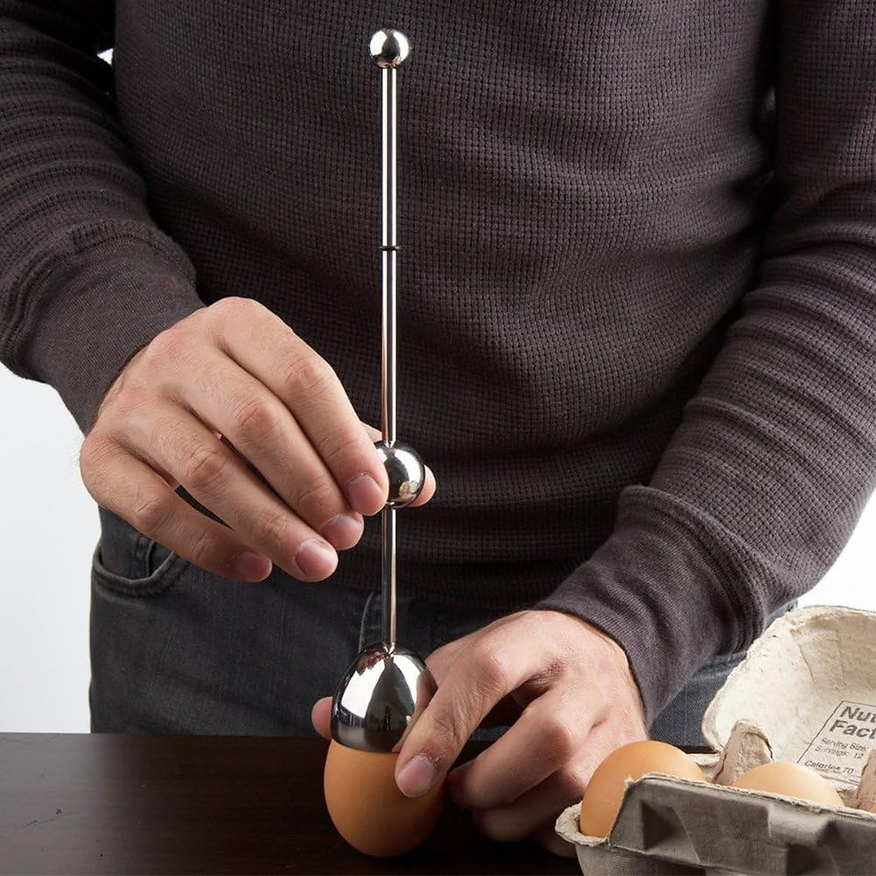 Thumbnail: Egg Opening Device,  With Drop-Down Weight