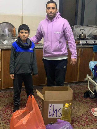 Food Donations for Families in West Bank of Palestine