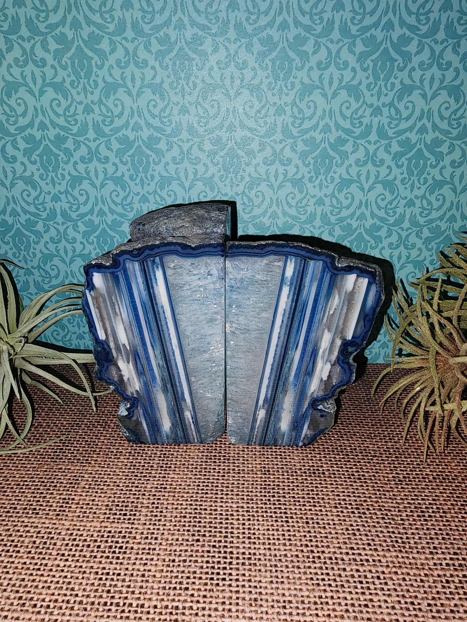 Agate Bookends
