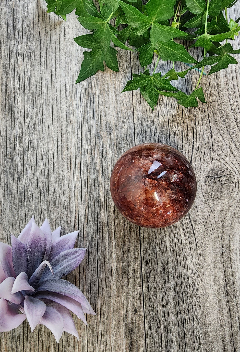 Thumbnail: Fire Quartz Sphere