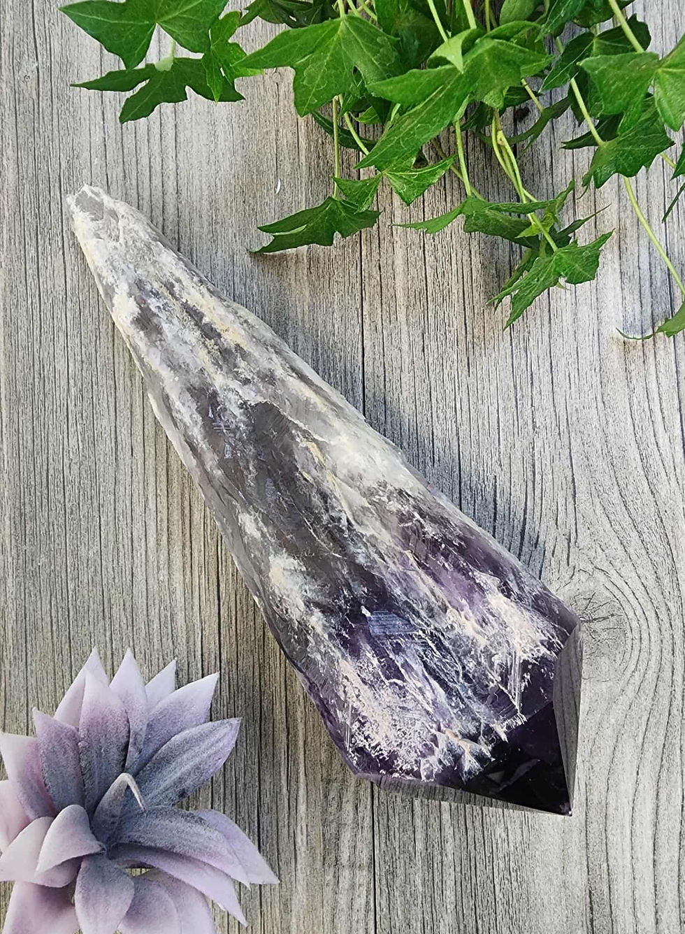 Raw Large Amethyst Root