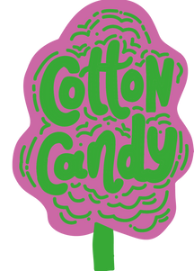 Cnady floss logo went wrong use on wix.p