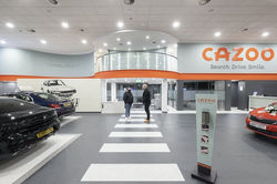 CAZOO Large Acrylic Letters in Showroom