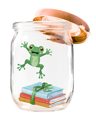 Frog in the Glass Jar Anna Ashton