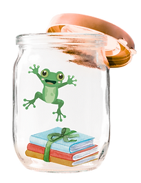 Anna Ashton Frog in the Glass Jar