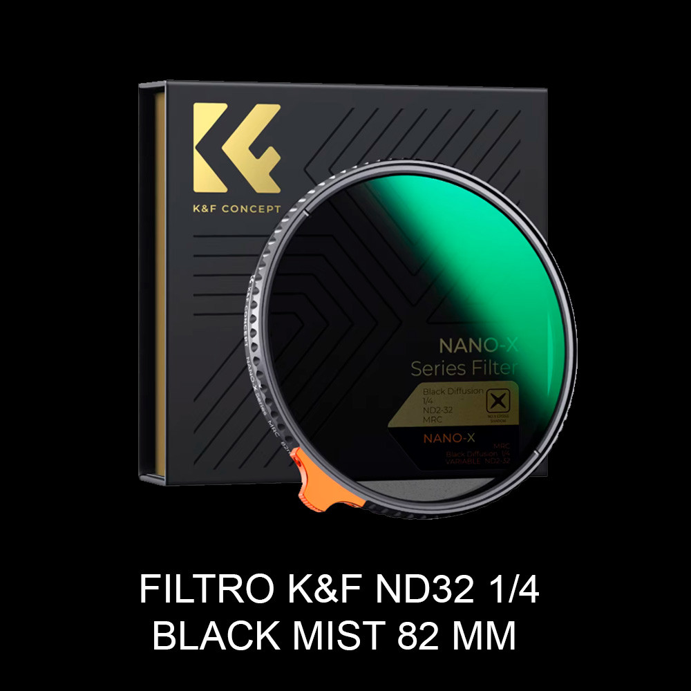 FILTRO K&F ND 32 1/4 BLACK MIST 82 MM