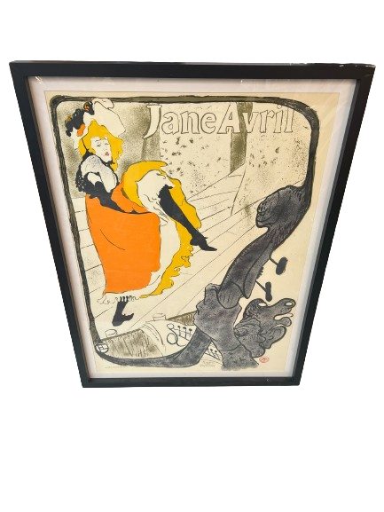“Jane Avril” by Henri de Toulouse-Lautrec