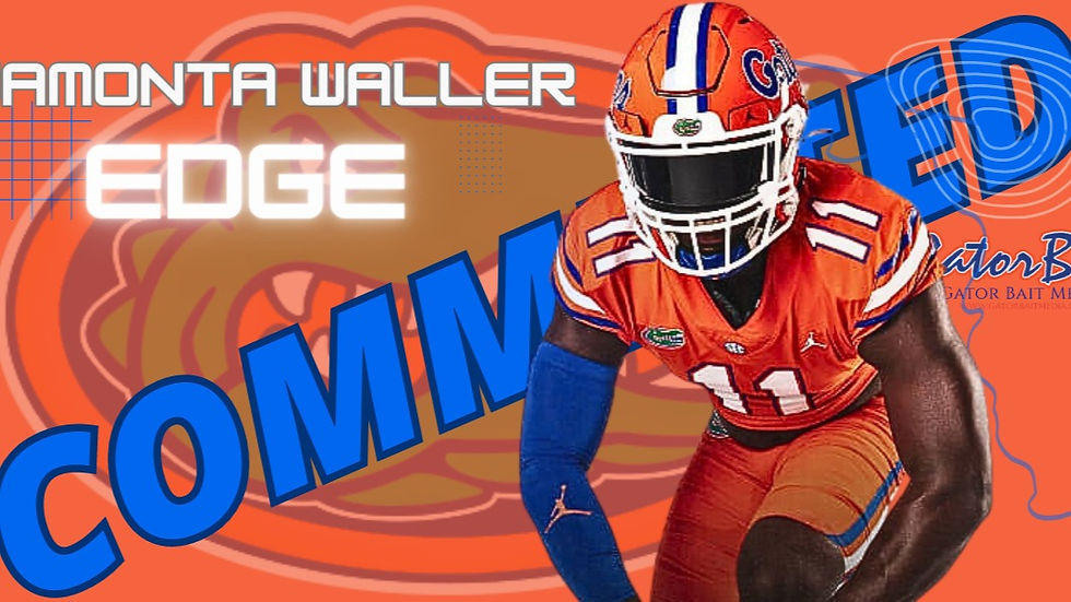 FLORIDA RECRUITING: Four-Star Jamonta Waller Ninth Commit of Week