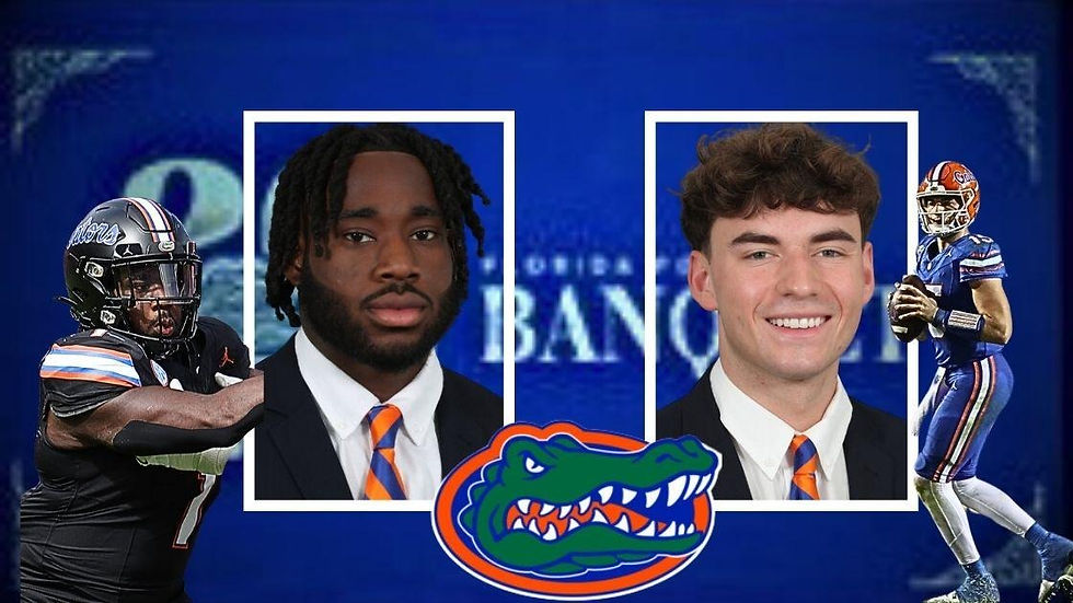 Gators Host Banquet, Present 2023 Team Awards