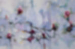"Die Liebe ist wie eine wild Rose in uns" (120 x 180 cm - three pieces)