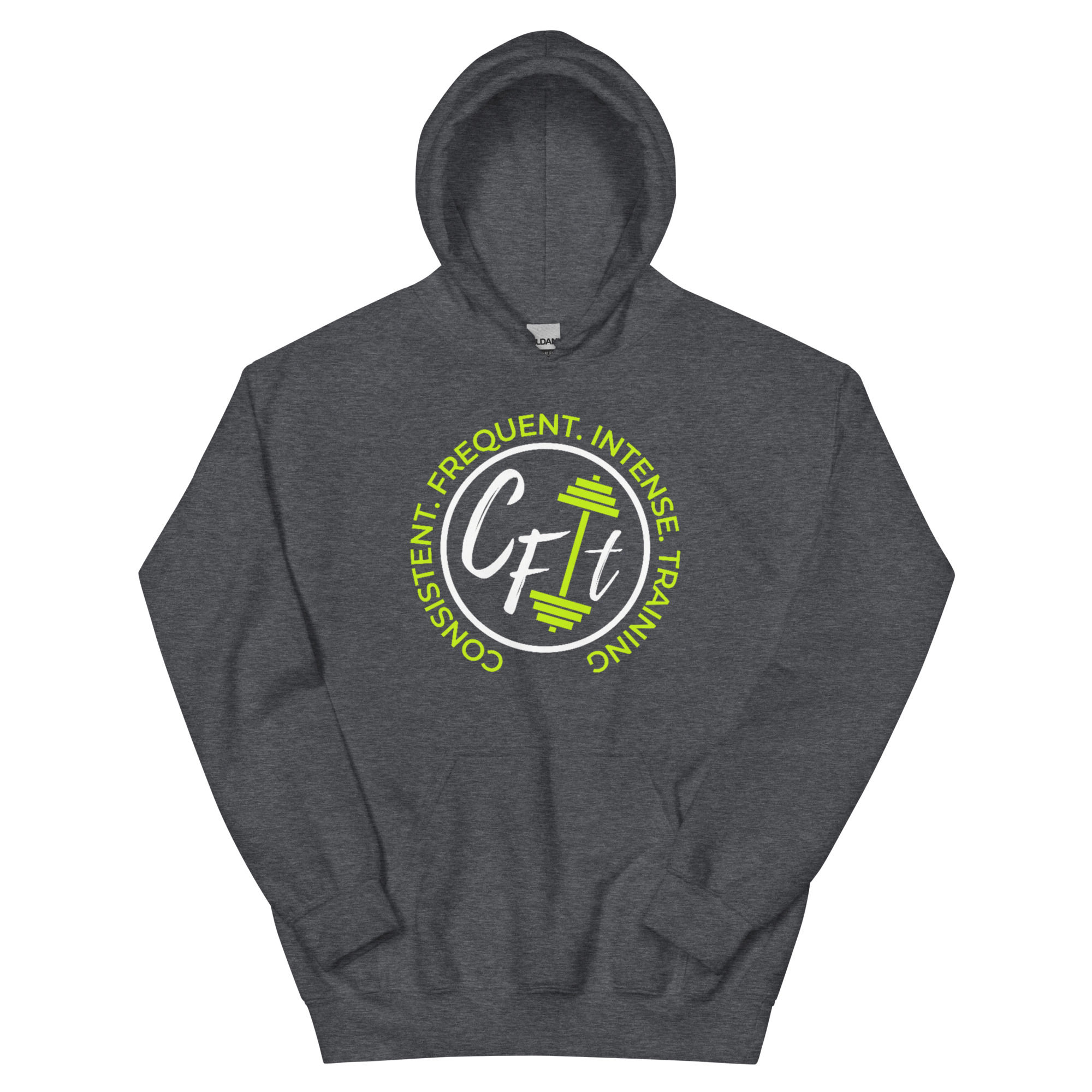 “CFIT” White Letter Unisex Hoodie