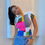 Thumbnail: Summer 2022 Casual Crop Top T Shirts Women High Neck Streetwear T Shirt Slim