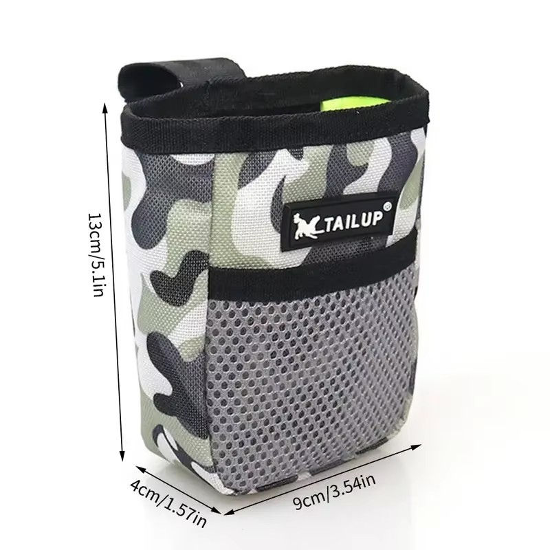 Thumbnail: Pet Food Treat Bag Waist Pouch Dog Accessories For Dog Outdoor Training Snack Tr