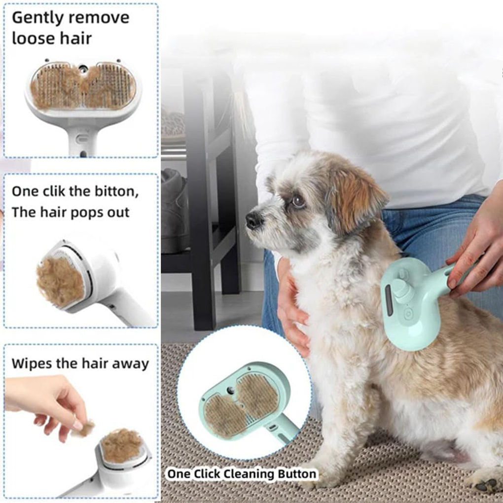 Nina Paw Haven™ CloudTouch Self-Cleaning Grooming Brush