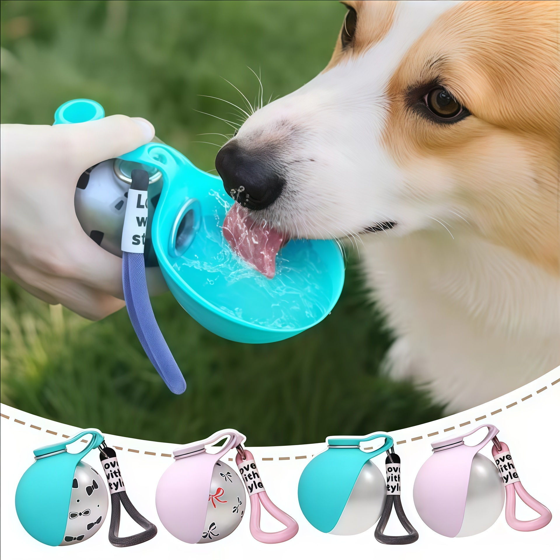 Nina Paw Haven™ AquaPaw Travel Bottle